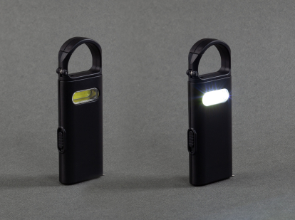 Фонарик Spark с рулеткой и карабином