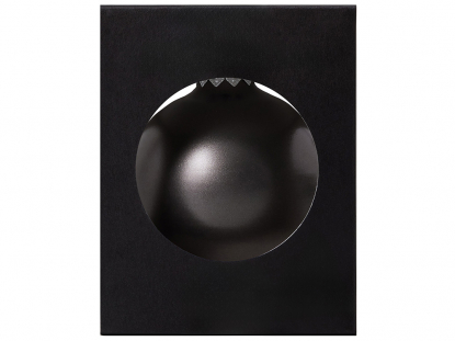 Стеклянный елочный шар Frozi, черный