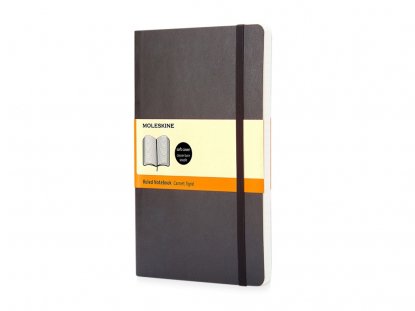 Записная книжка А5 Classic Soft, черная