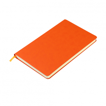 Блокнот Molto с линованными страницами, A5, оранжевый