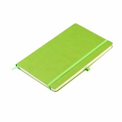 Блокнот Legato с линованными страницами, A5, зеленый