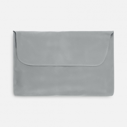 Надувная подушка под шею в чехле Sleep, темно-серая