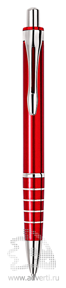 Шариковая ручка из набора Райт, красная