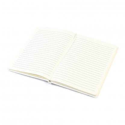 Блокнот Monte с линованными страницами, A5, белый, открытый