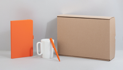 Набор Офис, оранжевый