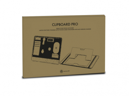 Складная подставка для ноутбука и органайзер для аксессуаров Clipboard Pro, коробка