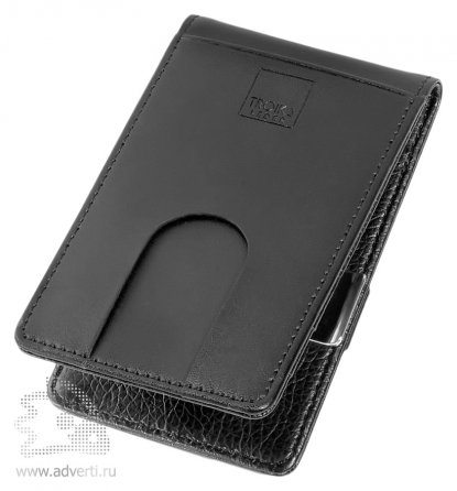 Зажим для денег (TROIKA), черный