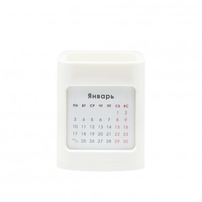 Календарь-органайзер настольный  Praktikum, белый