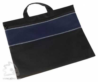 Конференц-сумка Unit Folder, темно-синяя