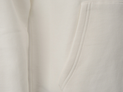 Толстовка с капюшоном Stream, унисекс, белая, 3XL