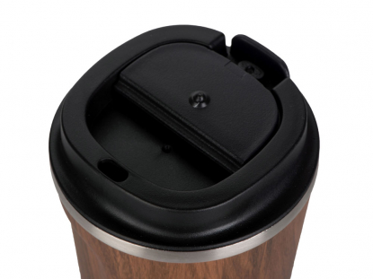 Термокружка CAFÉ COMPACT, темно-коричневая