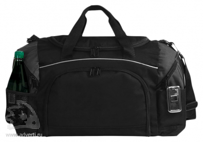 Спортивная сумка Atchison Essential, черная с серым