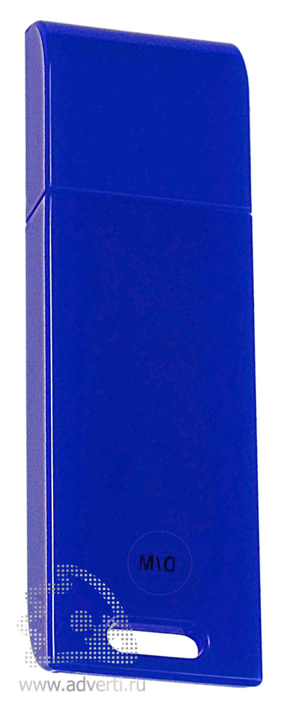 USB флеш карта Blade, синяя, оборот