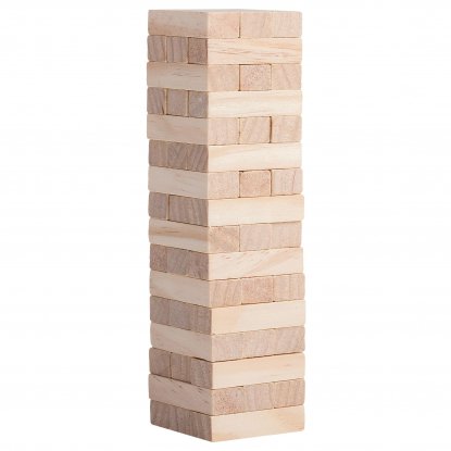 Игра Деревянная башня мини, натуральный цвет