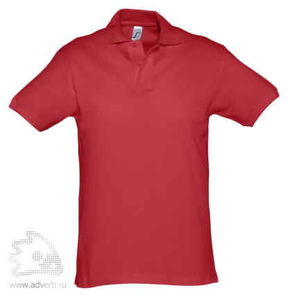 Рубашка поло Spirit 240, мужская, красная