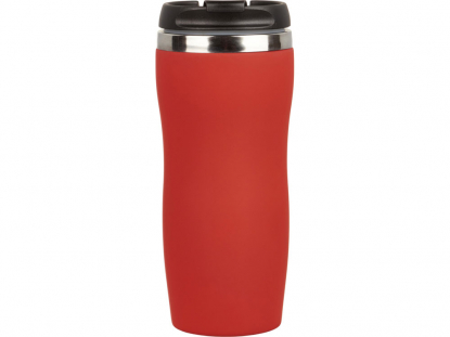 Термокружка Double wall mug С1 soft-touch, красная