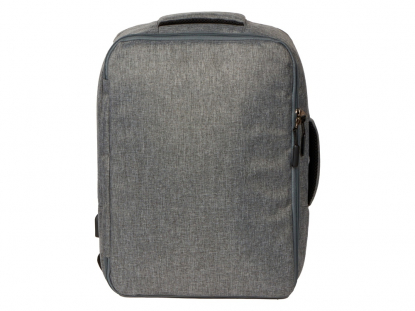 Рюкзак-трансформер Turnover для ноутбука 15 из переработанного пластика, серый