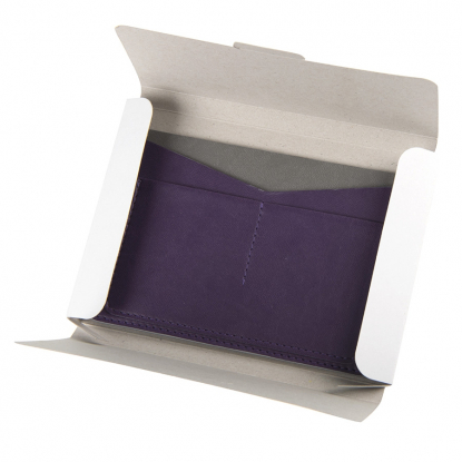 Холдер для паспорта и карт EMOTION, фиолетовый, в коробке