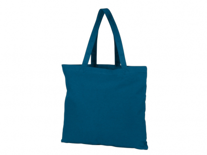 Сумка-оверсайз Jenny из хлопка 340 г/м2, синяя