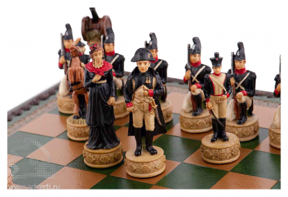 Сувенирные шахматы Бородино, примеры фигурок