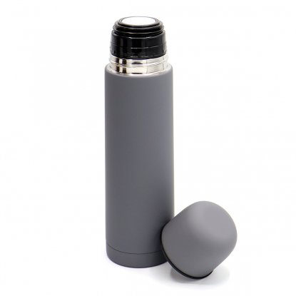 Термос Picnic Soft, серый