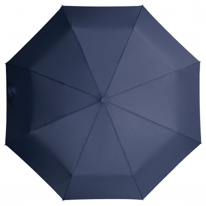 Зонт Unit Light, механический, 3 сложения, тёмно-синий, купол