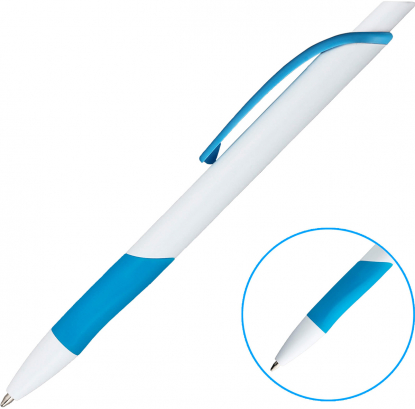 Шариковая ручка KLEO, голубая