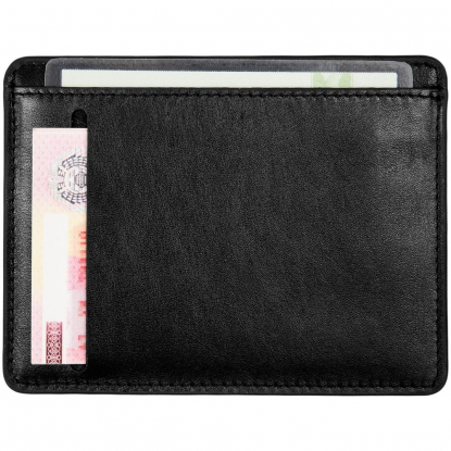 Бумажник водителя Remini, черный, пример использования