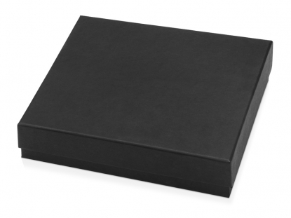 Коробка с ложементом Smooth L для ручки, флешки и блокнота А5, черная