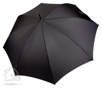 Зонт-трость Bugatti Sport, полуавтомат, черный