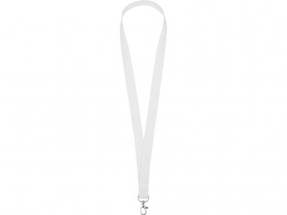 Ланъярд с карабином, белый