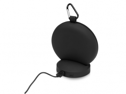 Водоустойчивая портативная колонка Magnus с магнитной зарядной станцией, сзади