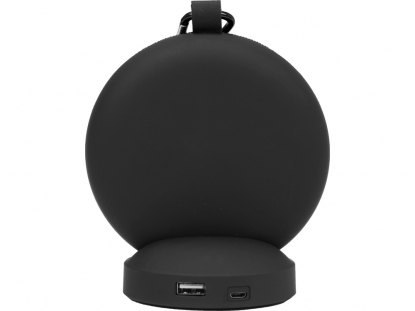 Водоустойчивая портативная колонка Magnus с магнитной зарядной станцией