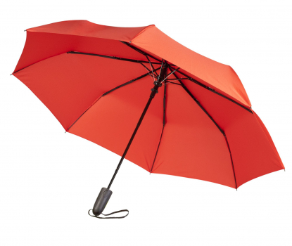 Зонт Magic с проявляющимся рисунком, красный, вид сбоку