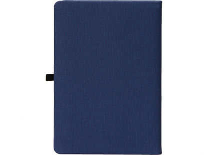 Блокнот А5 Pocket с карманом для телефона, синий, обратная сторона