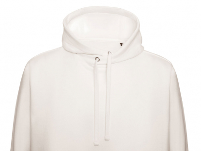 Толстовка с капюшоном Stream, унисекс, белая, 3XL