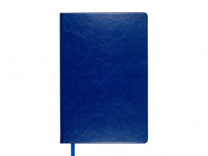 Ежедневник недатированный А5 Megapolis Nebraska, ярко-синий с серебристым обрезом