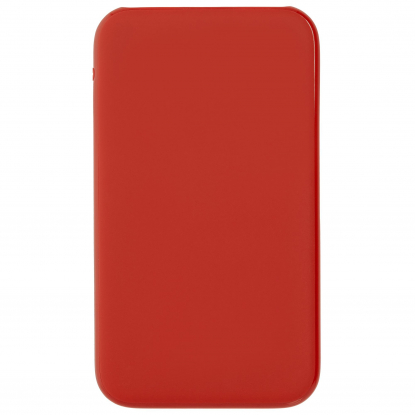 Внешний аккумулятор Uniscend Half Day Compact 5000 мAч, красный, вид спереди