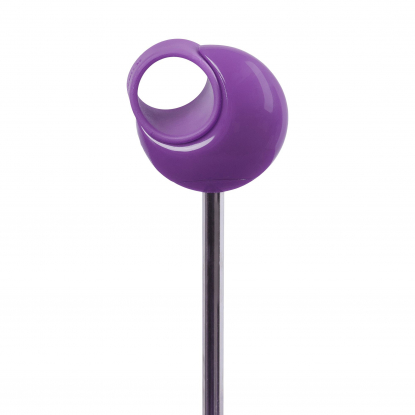 Зонт складной Floyd,с кольцом, механический, фиолетовый, ручка с кольцом