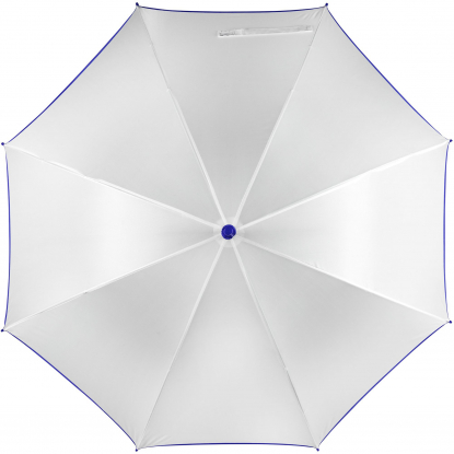 Зонт-трость Unit White, полуавтомат, синий, купол