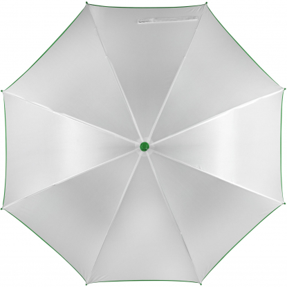 Зонт-трость Unit White, полуавтомат, зелёный, купол