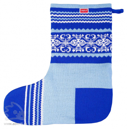 Носок для подарков Snow, синий