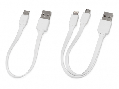 Портативное беспроводное зарядное устройство Impulse 4000 мAч, провода