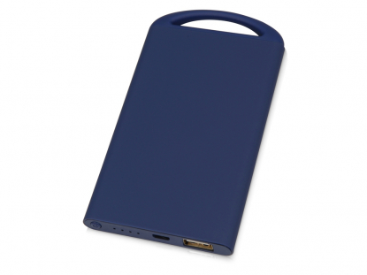 Портативное зарядное устройство Shine, 4000 mAh, синее