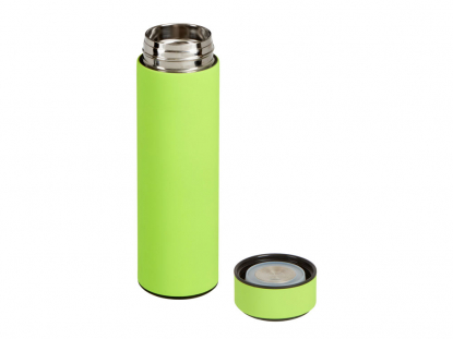 Вакуумный термос Module X с индикатором температуры, зеленое яблоко