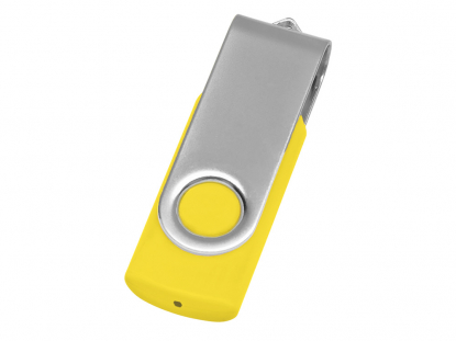Флеш-карта Флэш С1, USB 2.0, желтая