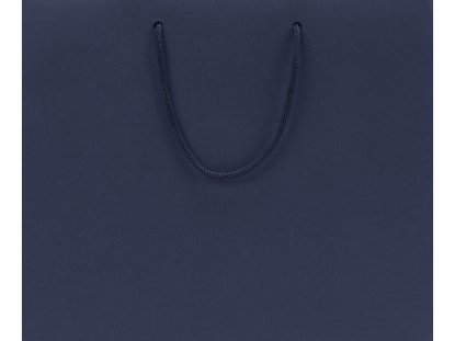 Пакет подарочный Imilit W, синий, вид спереди