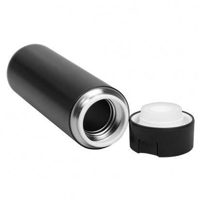 Термос стальной Positano, черный