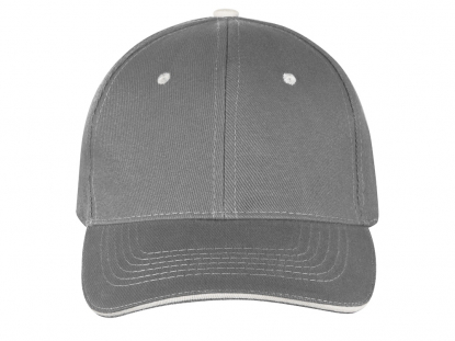 Бейсболка New Castle, серая