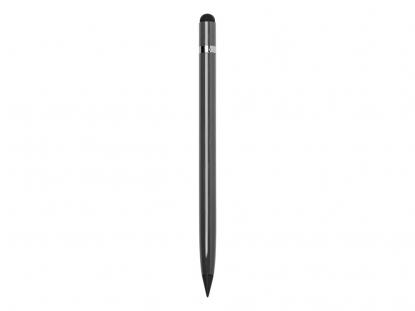 Вечный карандаш Eternal со стилусом и ластиком, серый